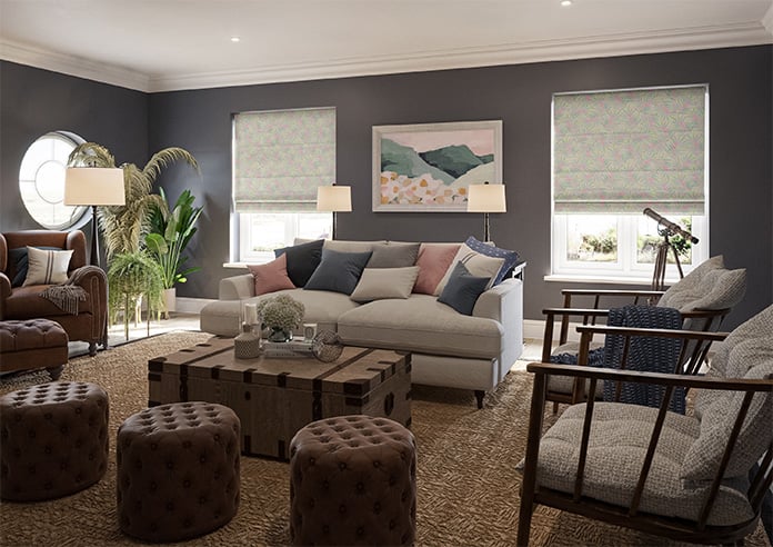 Goa, Opal - Motorised Roman Blind - Image 6